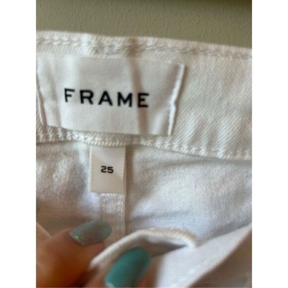 FRAME white skinny jeans size 25 excellent condition! - Picture 3 of 7